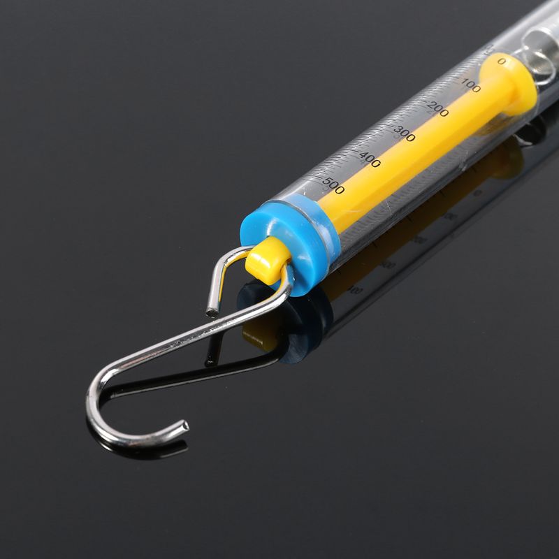 Newton Force mètre échelle à ressort 5N 500g double échelle étiquetée Balance dynamomètre 35ED
