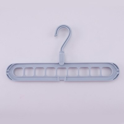 Magic Multi-port Support Circle Clothes Hanger Clothes Drying Rack Multifunction Plastic Clothes Hangers Home Storage Hangers: d
