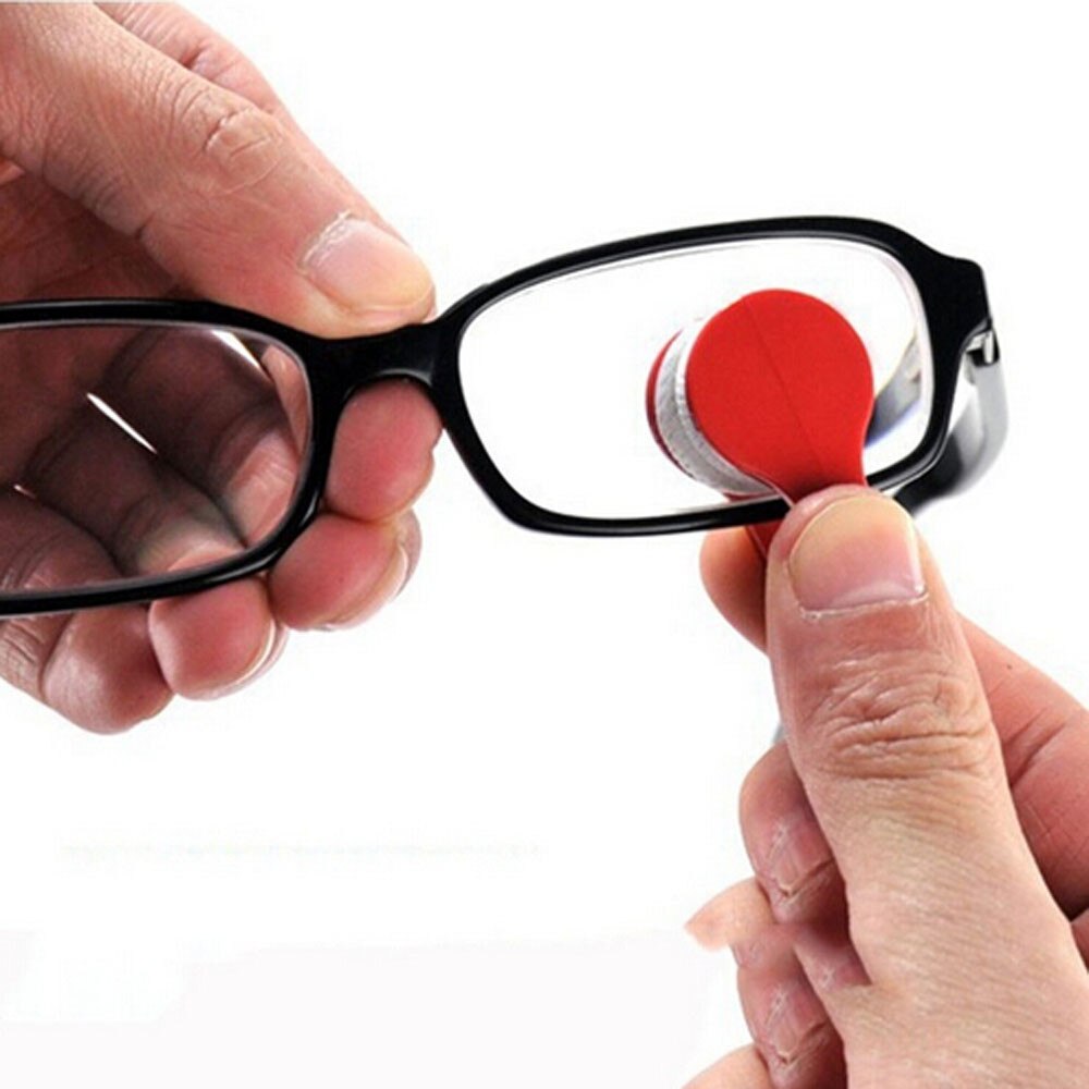 Glasses Sunglasses Eyeglass Spectacles Cleaner Cleaning Brush Wiper Wipe Kit