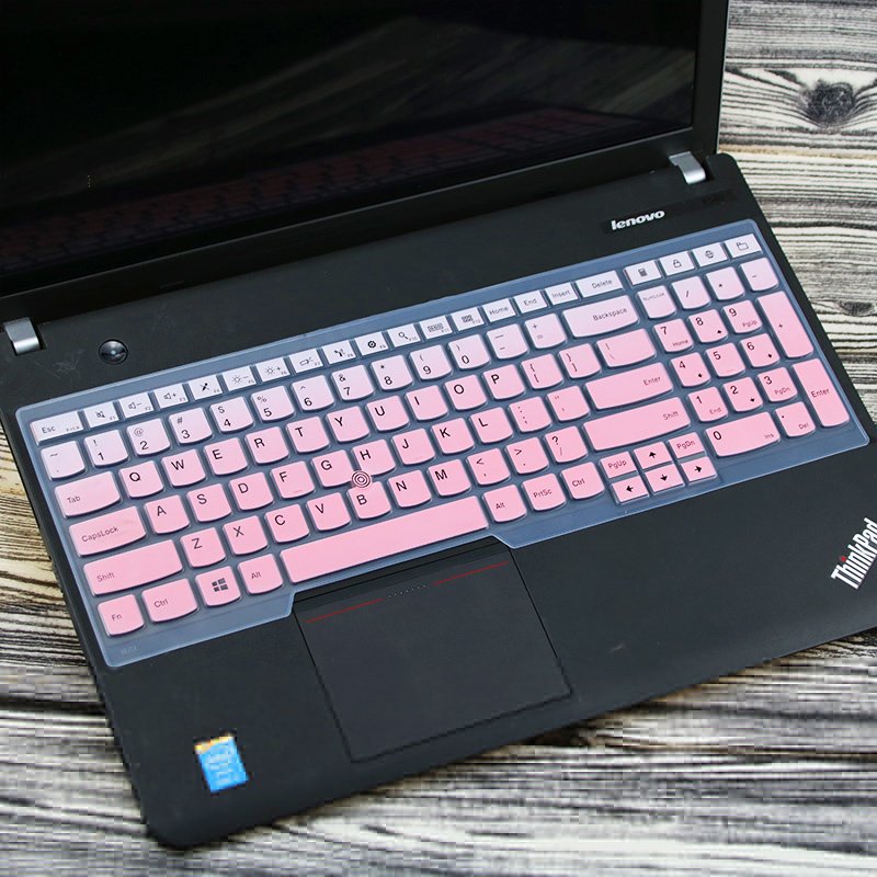 Lenovo thinkpad  t550 w540 w541 w550s l540 l560 l540 l550 p50 t560 e560 e565 e575 p50s e570 -näppäimistön suojakuorelle: Haalistuva vaaleanpunainen