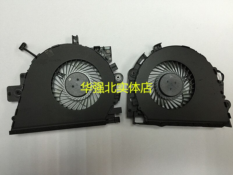 Original CPU GPU Cooling cooler fan for HP ZBook 15 G3 15G3 fan DFS2000054R0T 848251-001 848252-001