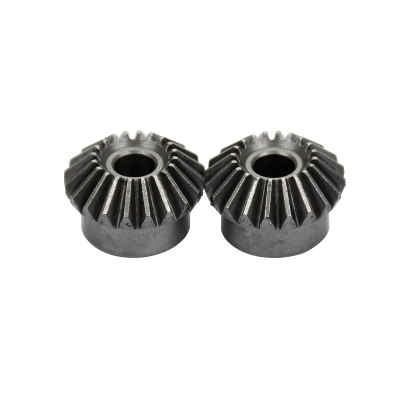 YIMAKER 2 stuks 6mm Metalen Conische Tandwielen 1 Module 20 Tanden Met Binnenste Gat 6mm 90 Graden Drive commutatie