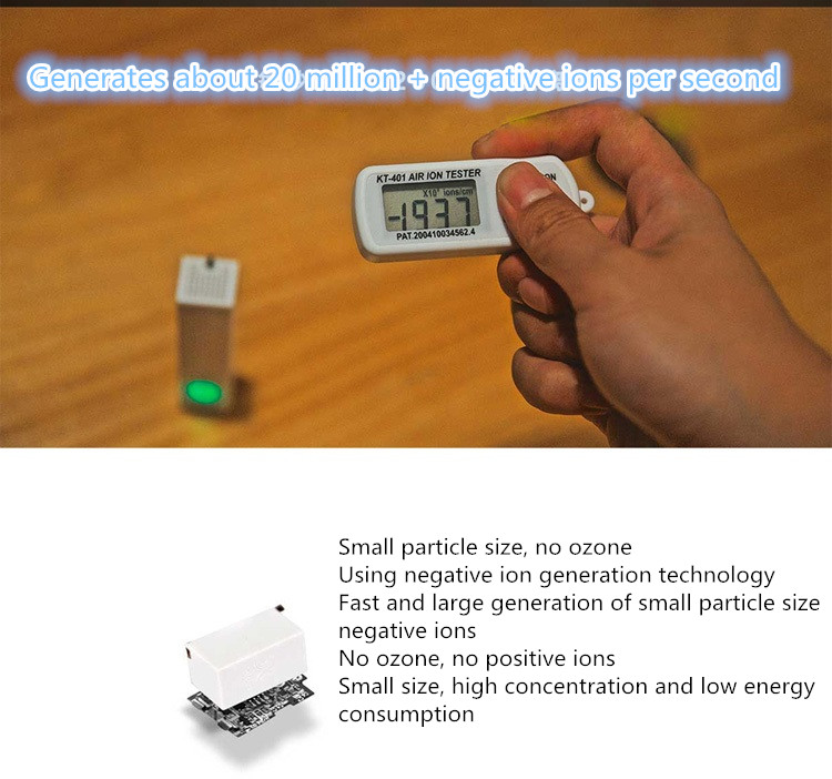 Personal Wearable Air Purifier Necklace Mini Portable Air Freshener Lonizer Negative Ion Generator Mini Purifiers