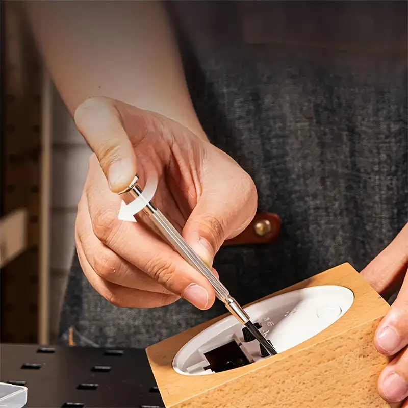 11 Stuks Mini Precisie Schroevendraaier Set, Kleine Schroevendraaier Set Voor Elektronica, Speelgoed, Computer, Horloge Reparatie, Upgrade Rode Doos Stoer