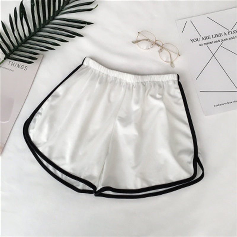 Sports Fitness Shorts Women's Casual Jogging Shorts Comfortable Breathable Elastic Waist Shorts Wild Loose