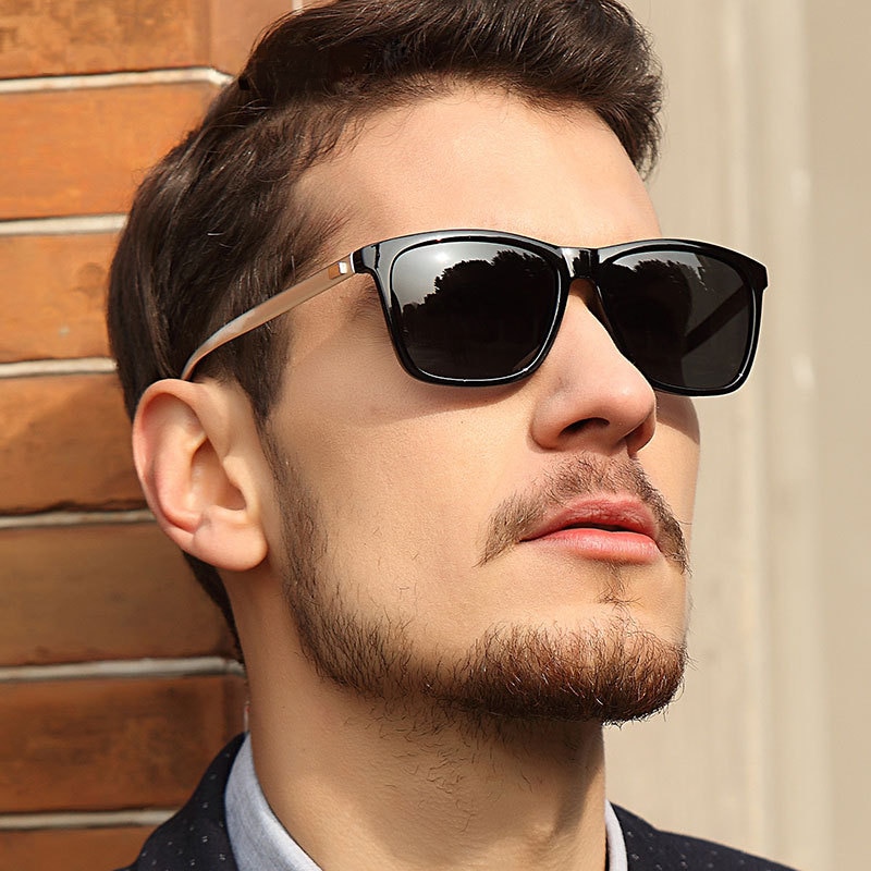 Aluminum Magnesium Polarized Men Sunglasses Mirror Square Sun Glasses Brand Male Women Driving Glasses UV400 Eyewear Shades