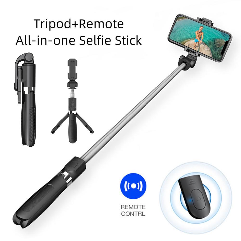 Bluetooth Selfie Stick Met Statief Zelf Stok Selfiestick Telefoon Smartphone Selfie-Stick Voor Iphone Samsung Huawei Actie Camera