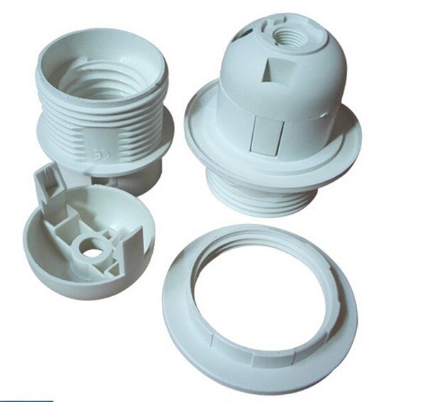 E27 base plastic Clip soort lamphouder E27 draad lamphouder E27 semi draad lamphouder volledige Draad e27 base Tentoonstelling holer