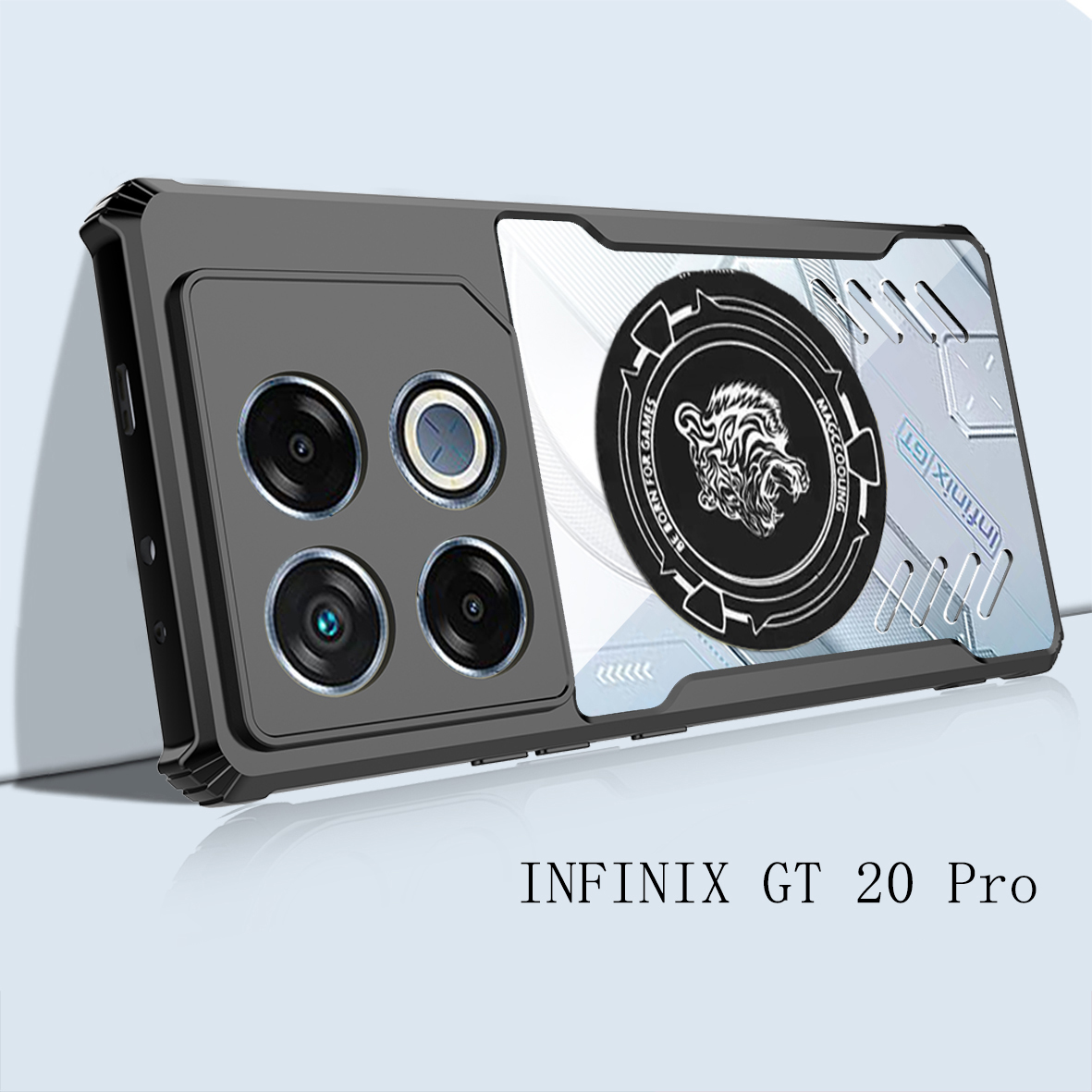 Para infinix GT 30 Pro funda grafeno disipación de calor protectora anticaídas Esports para infinix GT 20 10 Pro cubierta NO.04
