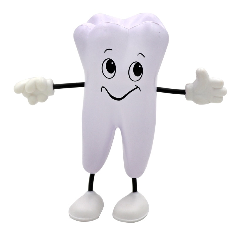 1pc Dental Teeth Shape Dental Teeth Type Material Clinic Dentistry Tooth Model Soft PU