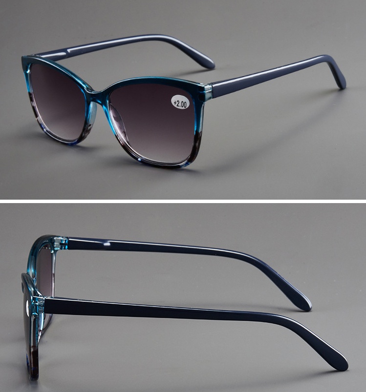Oversized Reading Sunglasses For Women Men Presbyopia Farsighted Eyeglasses With +1.0 1.5 2.0 2.5 3.0 4