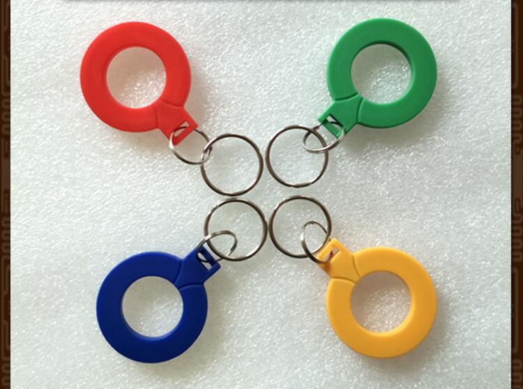 50PCS 13.56MHZ CPU keychain CPU elevator card FM1208-10 cpu keyfobs