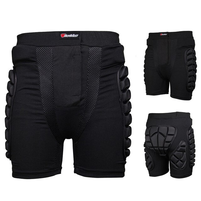 Herobiker vinter skidåkning korta byxor höftskydd skid snö skate skydd shorts motorcykel skyddsutrustning byxor &amp; knäskydd