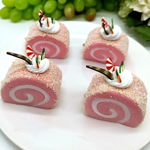 Pasteles falsos surtidos de tarta Artificial, accesorios de fotografía, decoración de comida realista