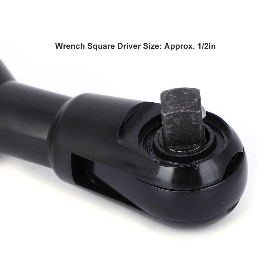 Pneumatic Wrench Square Driver Air Ratchet Sockets Tools Torsion 45ft-lbs 1/2inch