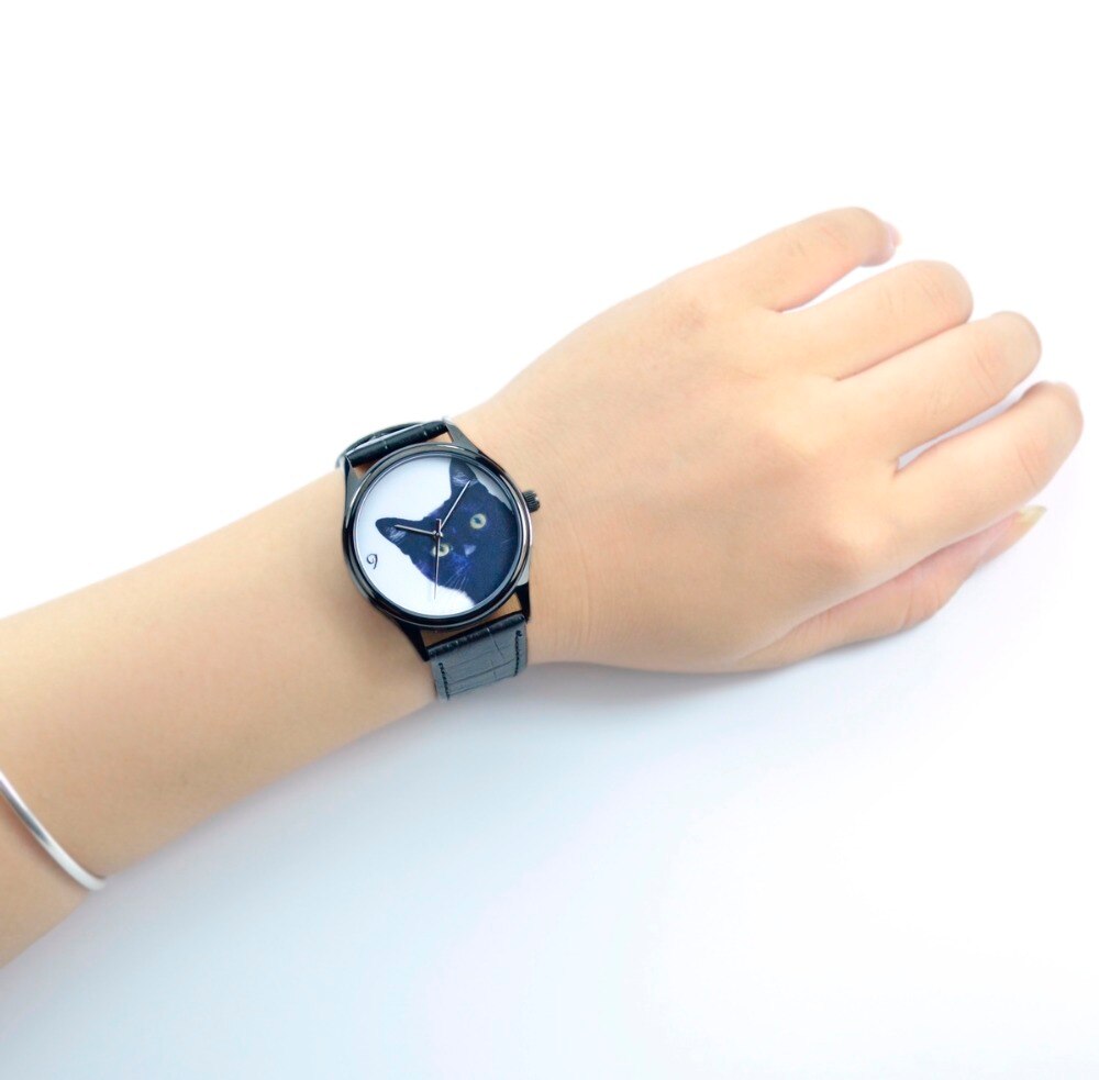 Black Cat Watch (Head) I Unisex I worldwide I Welcome