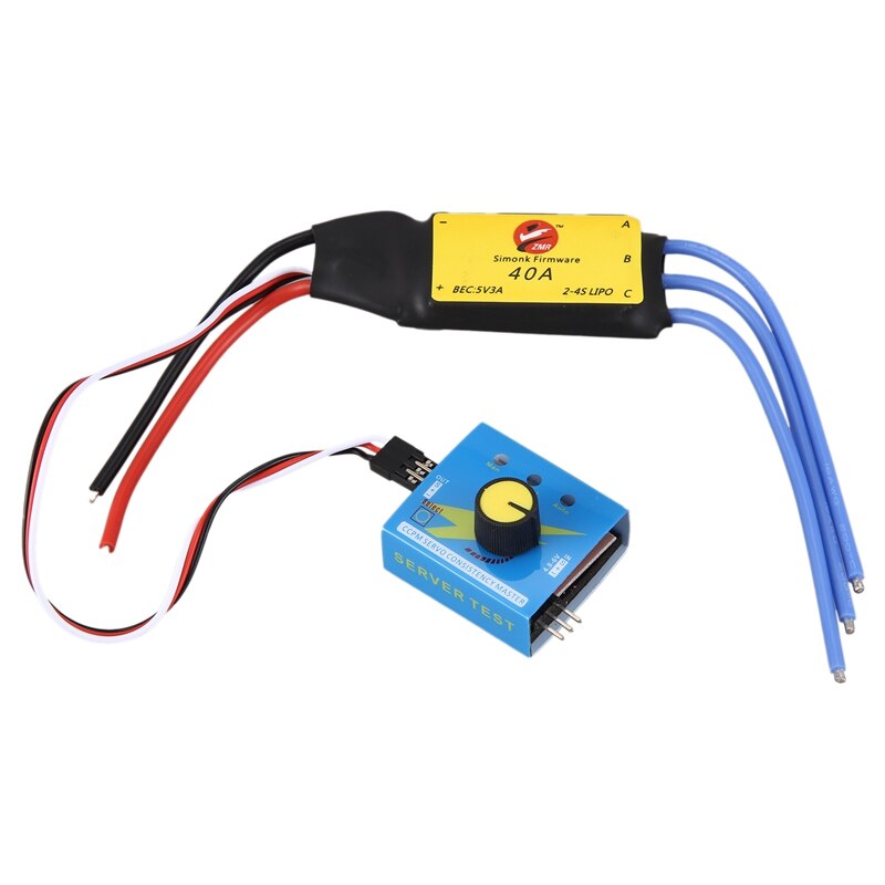 Controlador ESC de 12V 40a máx. 480W para turbina eléctrica de coche, cargador Turbo, ventilador de admisión de aire Tan Boost
