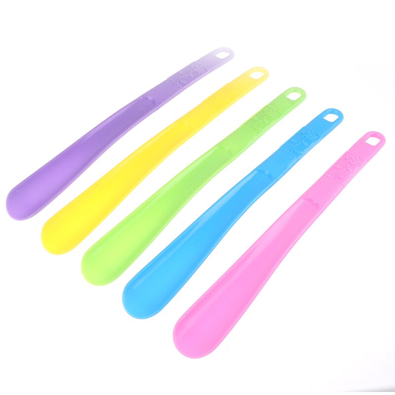 1pc 32cm Pro Shoe Horns Plastic Shoe Horn Spoon Shape Shoehorn Shoe Lifter Flexible Shoe Lifter Shoes Accessories 32*4cm