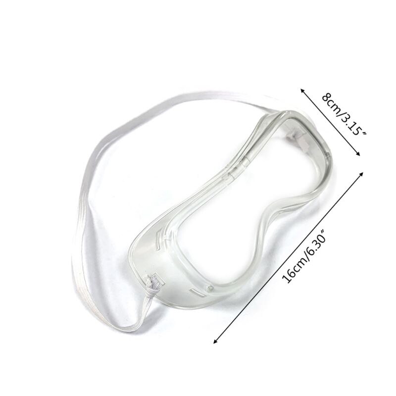 Beschermende Veiligheidsbril Werk Oogbescherming Speeksel Stofdicht Beschermende Tool X7XD