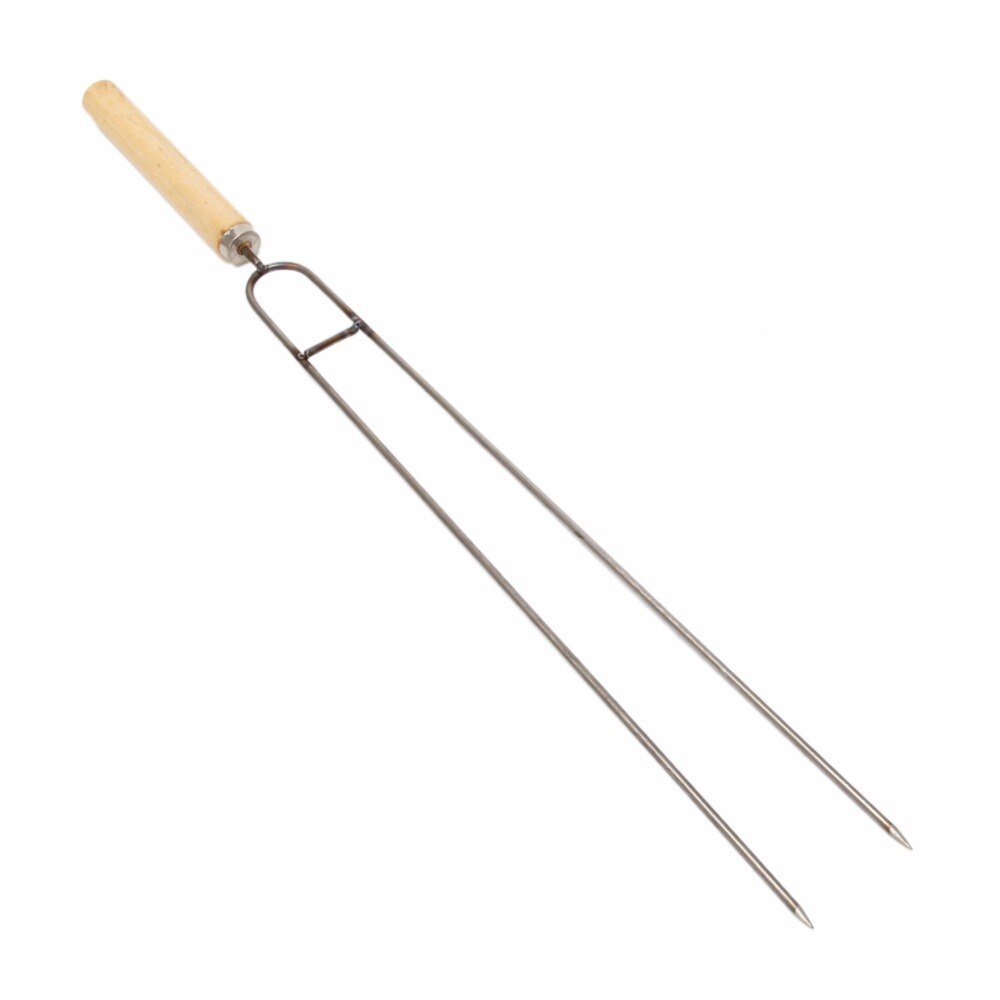 Juego de Herramientas para barbacoa, parrilla para carne de acero inoxidable, tenedor con forma de cocina al aire libre, soporte para maíz, horquilla para barbacoa, herramienta de Garpu, 6 uds.