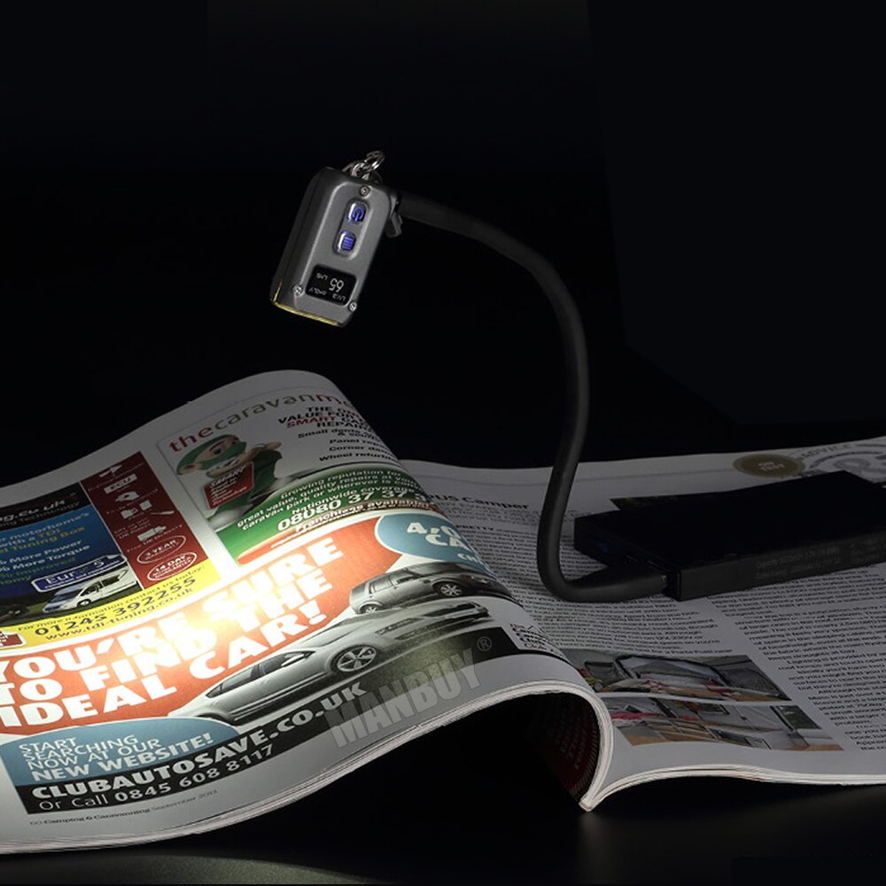 Nitecore Originele Accessoires Flexibele USB-C Stand Opladen Kabel Type C Voor Tipse TINI2 MH12V2 MH10V2 MH12S Zaklamp Koplamp