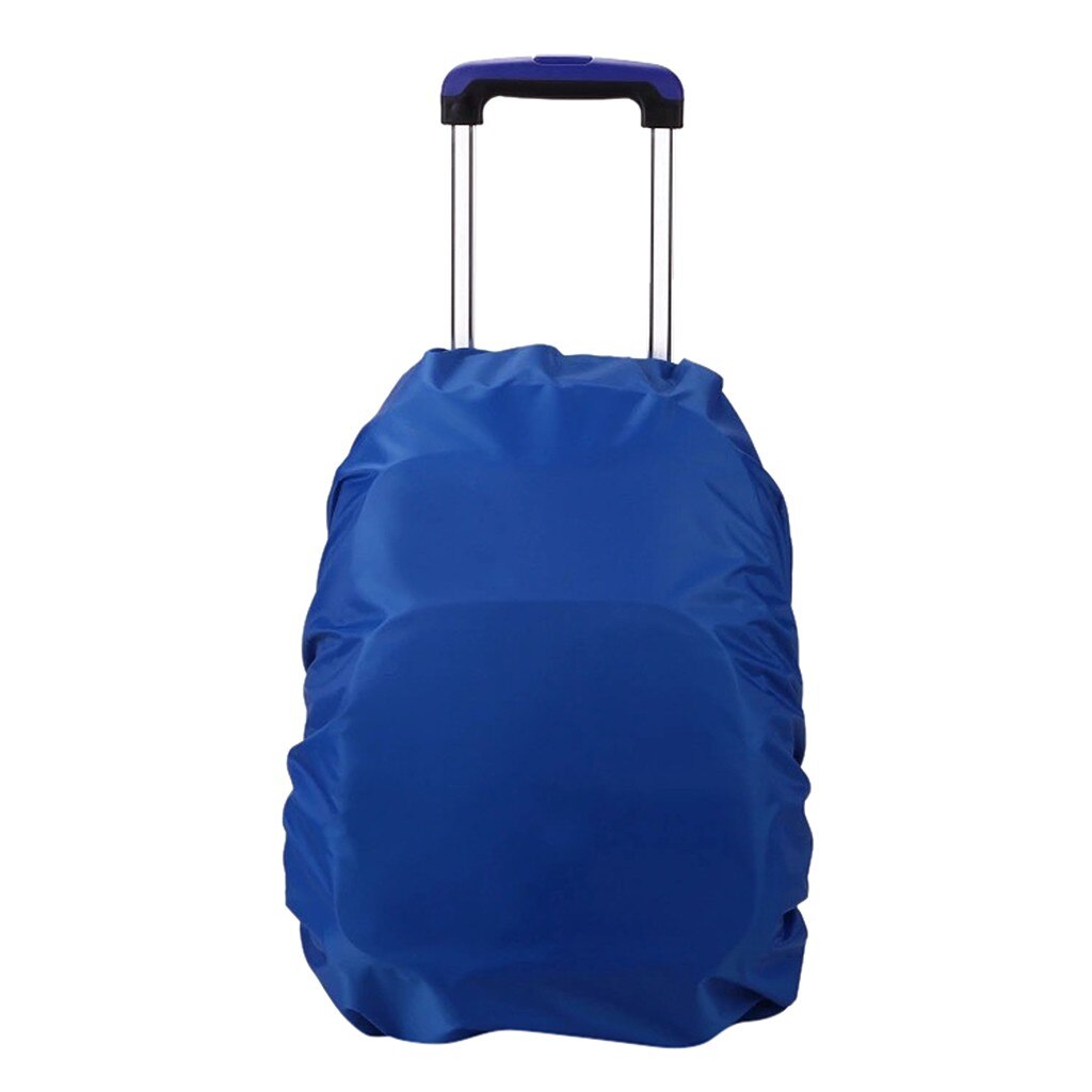 Mountaineer Bag Waterproof Cover Unisex 35l Backpack Luggage Rain Cover For Outdoor Bag Low Price Multicolor#3: Blue