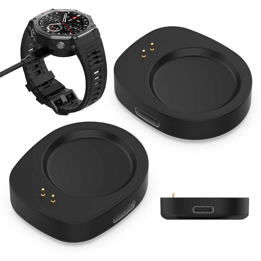 Adaptador de cargador, adaptador de base de carga, Base de cargador para reloj inteligente, convertidor de cargador magnético para Amazfit Balance A2286/T-Rex 3 A2322
