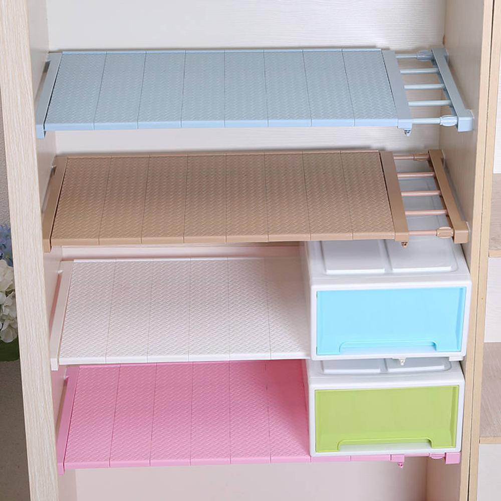 Adjustable Closet Organizer Storage Shelf Wall Mounted Kitchen Rack Space Saving Wardrobe Decorative Shelves Cabinet Holders
