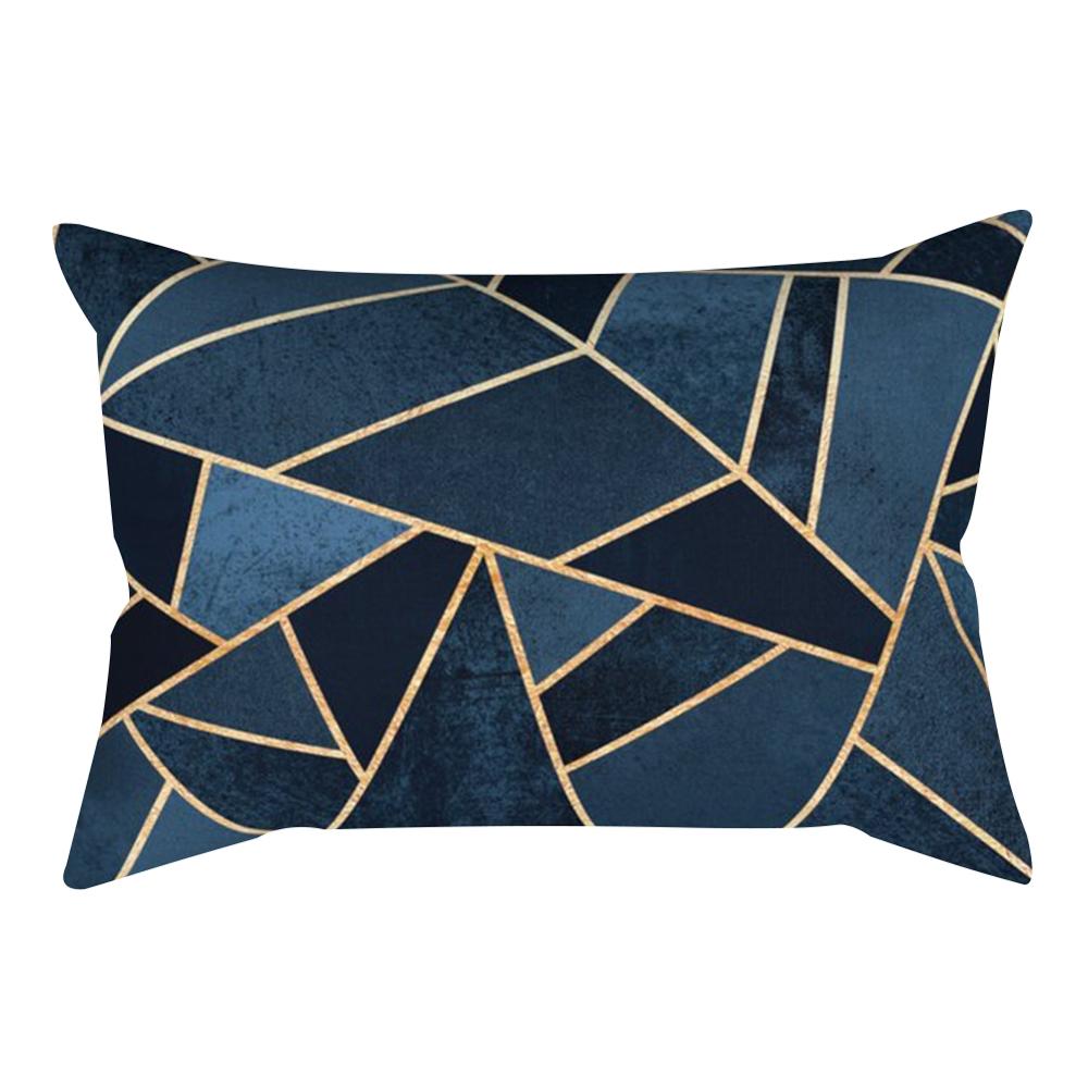 Geometrische streep rechthoekige kussensloop knuffel kussenhoes 30*50 cm woondecoratie slaapkamer woonkamer stijlvol: J