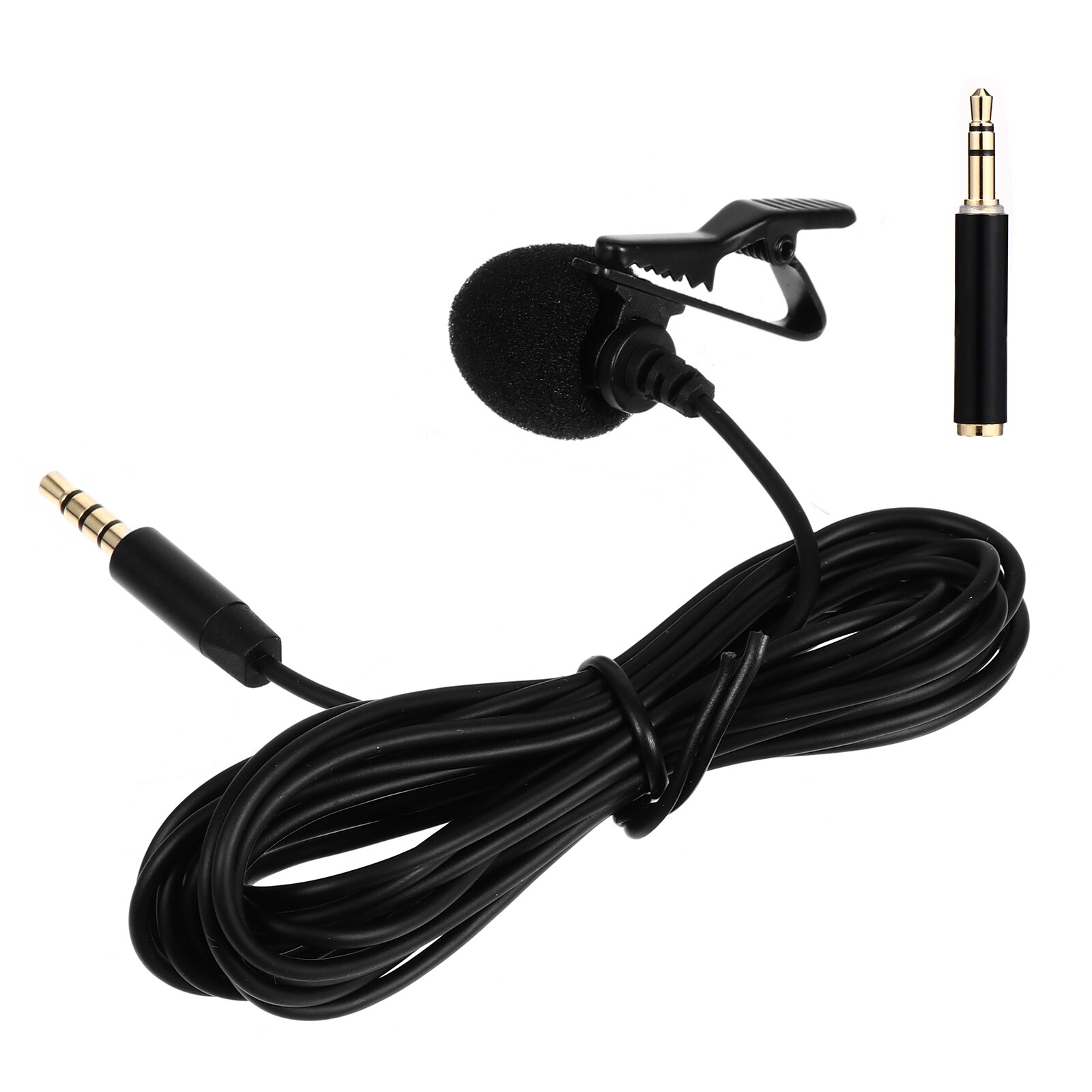 1 Set Podcast Microphone Omnidirectional Condenser Microphone 1.5/3m