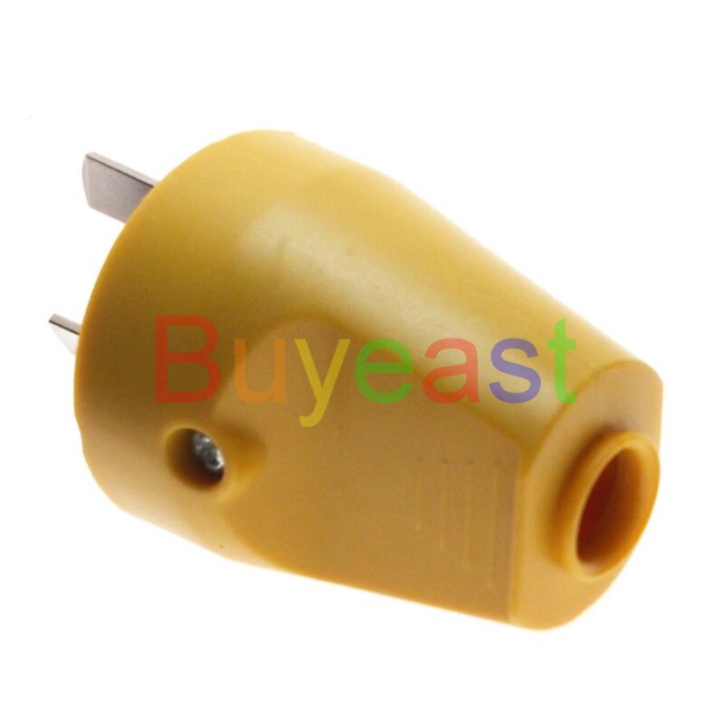 AU, China, Zealand (type I) 3 Pin Male Rewireable Plug AC100~250V 10A Back Entry