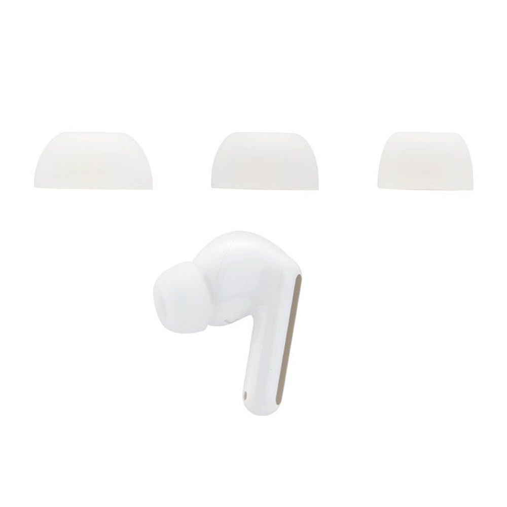 Silikonowe końcówki douszne robić słuchawek Xiaomi Redmi pąki 6zawodowiec Wkładki douszne Wymienne zatyczki robić uszu Eargel