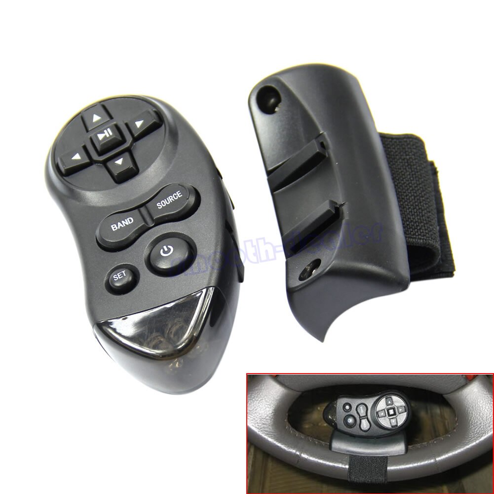 1 Set Universal Auto Car Steering Wheel Remote Control Learning For Car CD DVD VCD