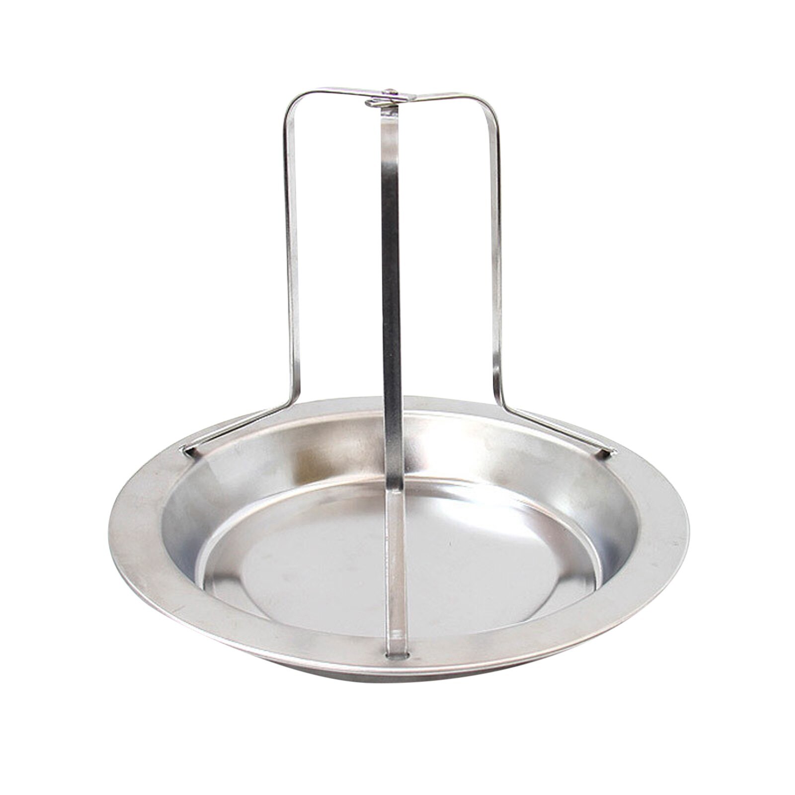 Support Pour Cuisson Du Poulet Vertical MasterCook En Acier Inoxydable - Barbecue Et Four