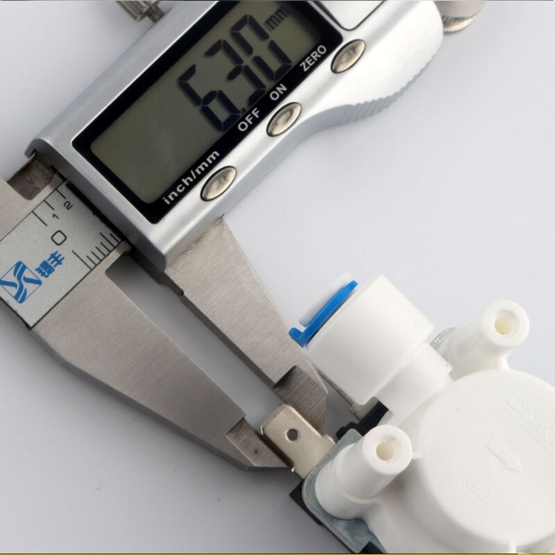 Quick-connect 1/4" DC24V Solenoid Valve RO Water Purifier CNKB-FPD-360L30 Inlet Water Electromagnetic Valve Normally Closed Type