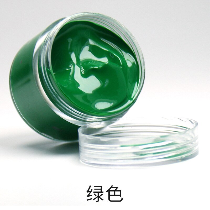 Pintura aceitosa de tinte de cuero, 32 colores, 30ml, para manualidades, bolso de cuero, reparación de zapatos, sofá, pasta de Color adicional: green