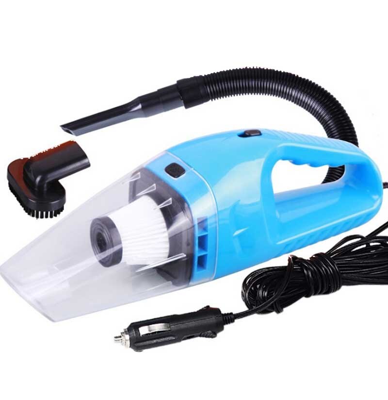 Small Handheld Vacuum Cleaner Charging Vacuum Cleaner Wireless Vacuum Cleaner Essential Accessories Car Vaccum Cleaner: Blue
