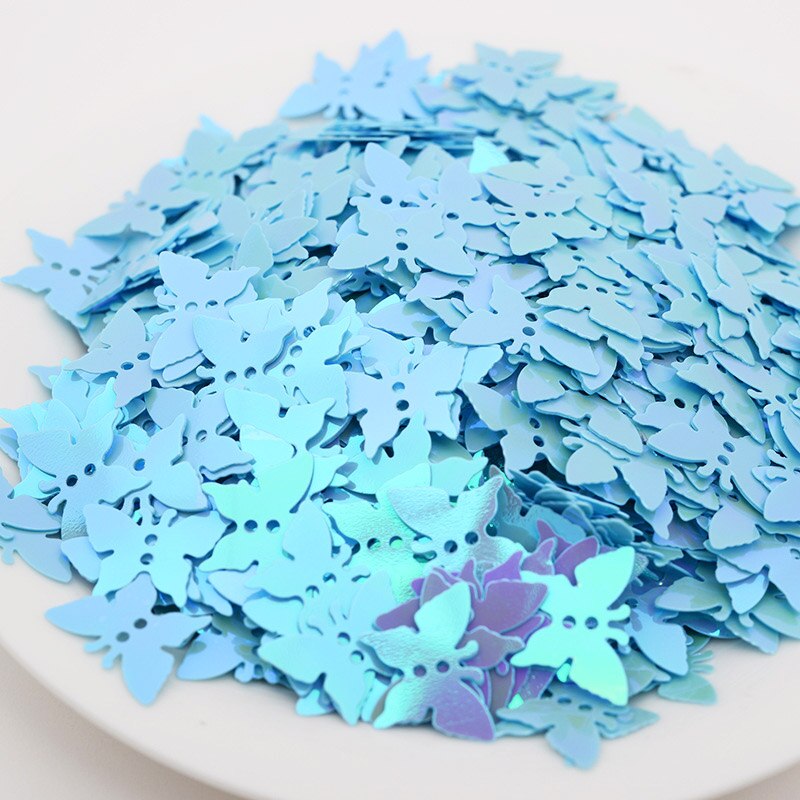 13mm Kleine Vlinder Sequin Nail Makeup Kleding Kleding Handgemaakte Materiaal Wedding Party Decoratie Materiaal JJ353: 57