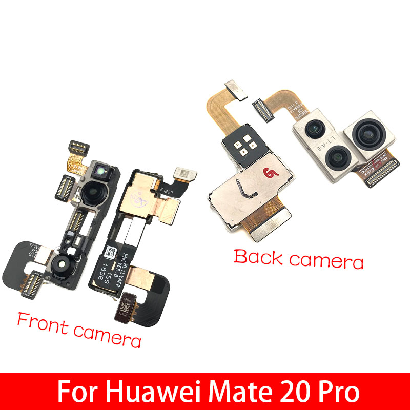 Für Huawei Kamerad 20 Profi Vordere Haupt Zurück Hinten Kamera biegen Kabel Modul Band