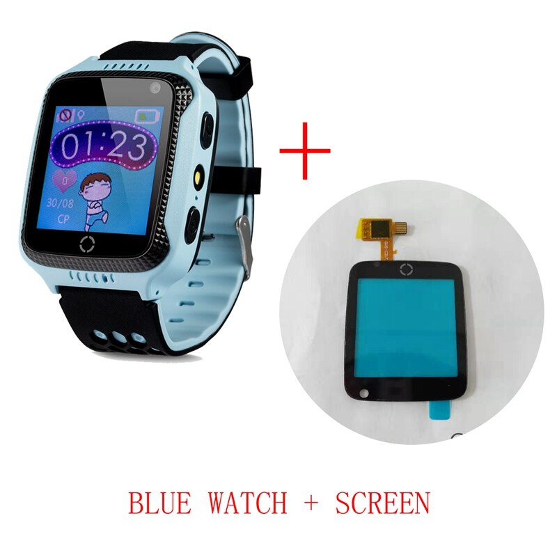 Wonlex Smart-Watch con GPS per localizzatore di posizione per bambini monitoraggio della posizione dei bambini orologio della fotocamera GW500S posizione anti-smarrimento del bambino: Blue and Screen