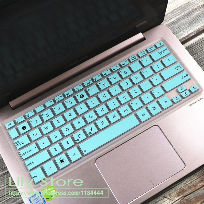 Silicone Keyboard Cover Protector for ASUS ZenBook UX300 UX300U UX300UA UX310 UX330 UX330U UX330UA UX330C UX305FA 13.3 Inch