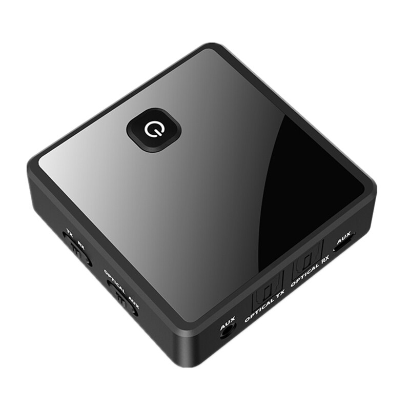 2 In 1 Bluetooth 5.0 Zender Ontvanger Tv Speaker 3.5Mm Aux Toslink Optische Adapter -Audio Muziek Draadloze Zender