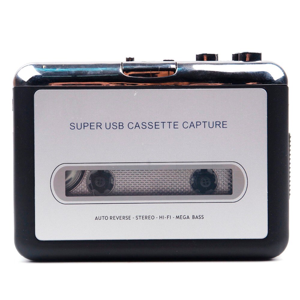 1 ensemble Portable lecteur de Cassette USB Capture Cassette enregistreur convertisseur numérique Audio musique lecteur MP3 directe