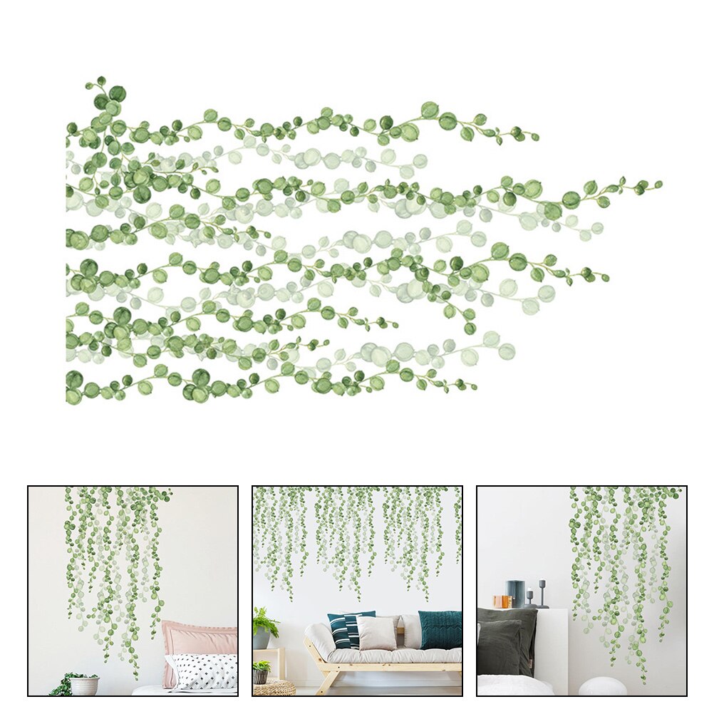 2 Sheets of Wear-resistant Wall Stickers Removable Wall Decals Delicate Window Stickers: Default Title