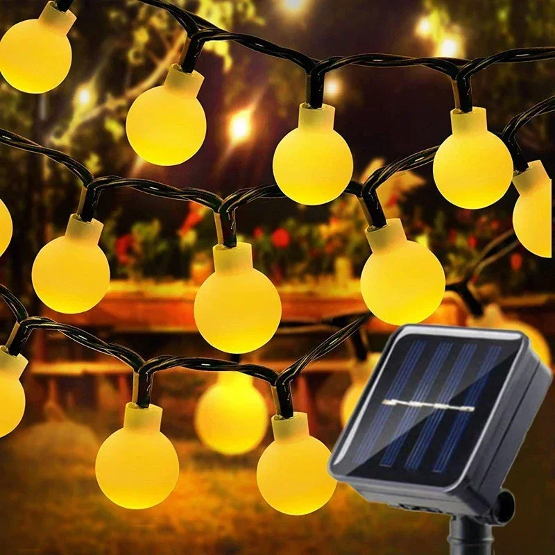 LED Solar Powered Fairy Lights Outdoor Waterproof Solar Star String Lights for Christmas Patio Garden Yard Porch Wedding Decor: RGB / 0-5W / O