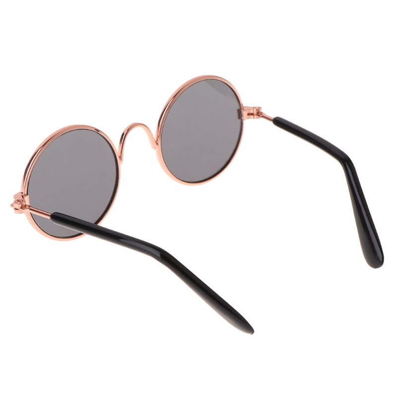 Gafas de sol redondas para mascotas, accesorios divertidos de para perros y gatos, productos de suministro