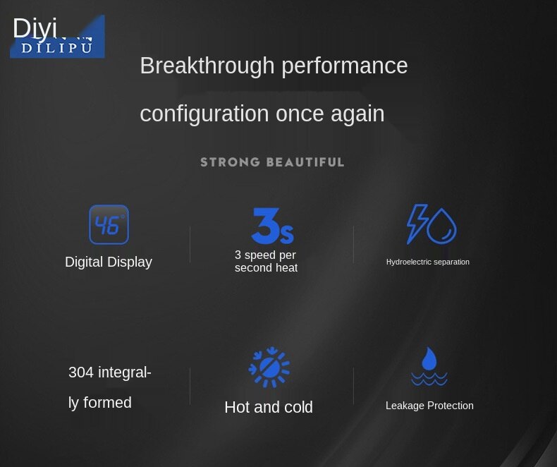 Instant heating with electric faucet