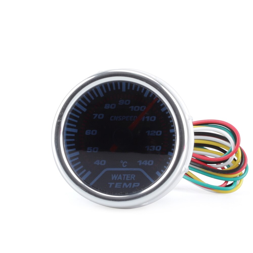 Auto Water Temp Gauge 2" 52mm Smoke Lens Pointer Water Temperature Gauge Car Meter 40-140 Celsius YC101228