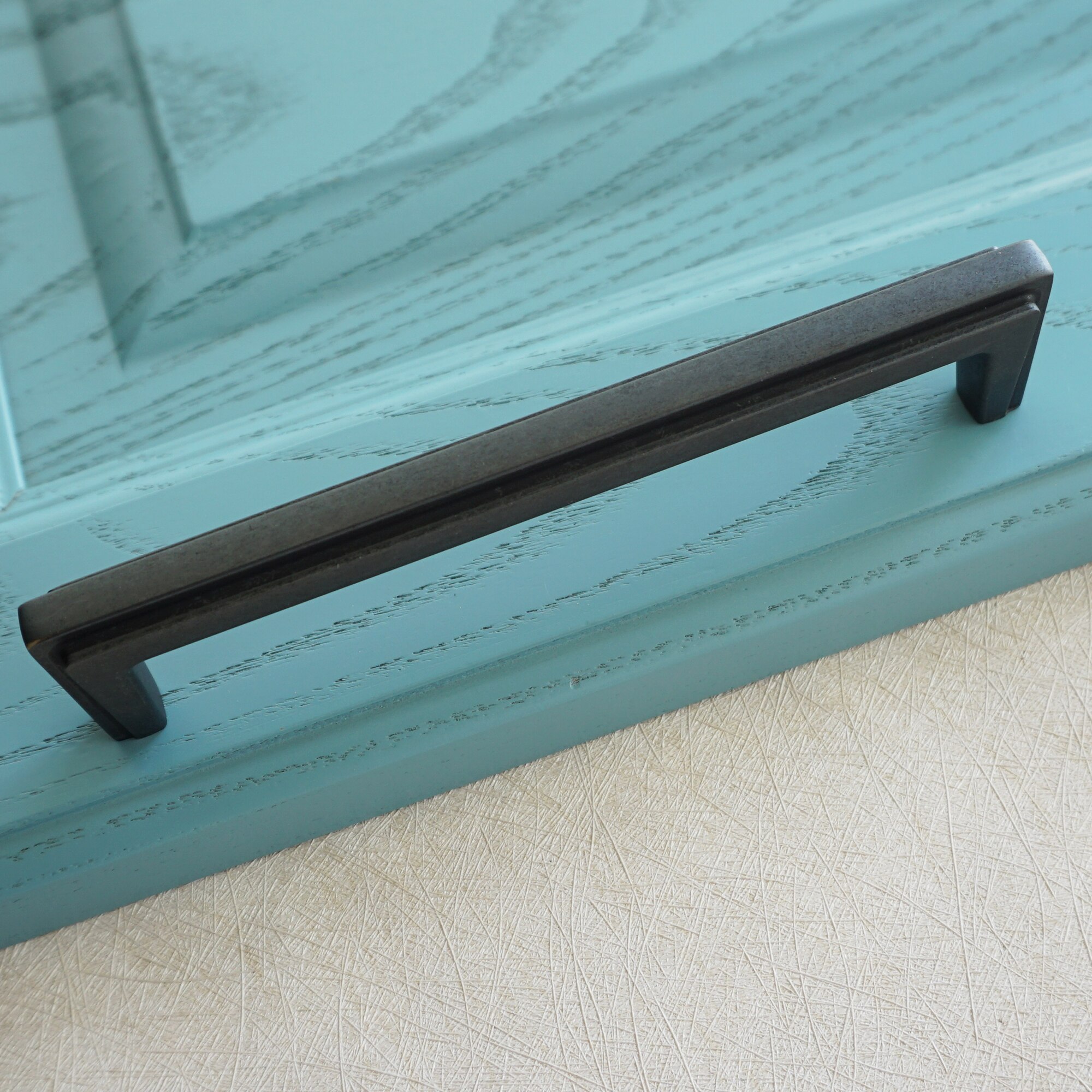 5 "Oude Ijzer Black Metal Schuifladegrepen Knoppen Deur Pull Handle Kast Kledingkast Handvat Furnitur Hardware Decoratie