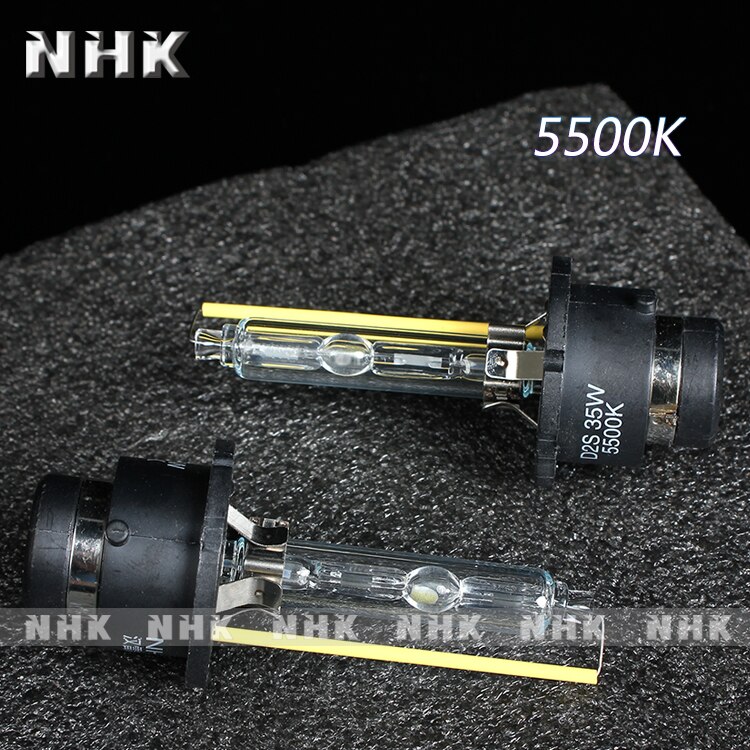 Nhk  d2s d4s blå pakke skjult xenon pære 4300k 5500k 6000k universal biltilbehør: D2s 5500k